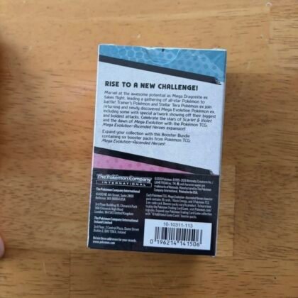 Ascended Heroes Factory Sealed Booster Bundle Box