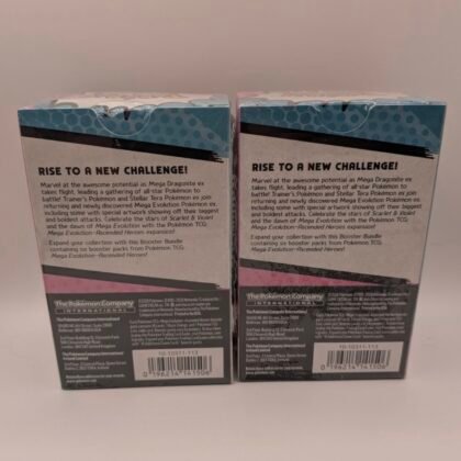 TCG Mega Evolution Ascended Heroes Booster Bundle Box Lot of 2