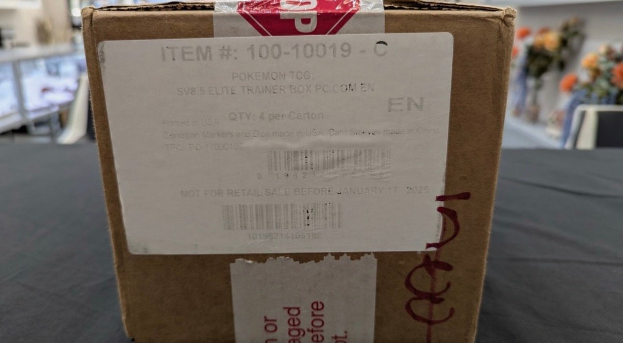 Pokemon TCG Prismatic Evolutions Pokemon center ETB Sealed Case - FACTORY SEALED - Image 4