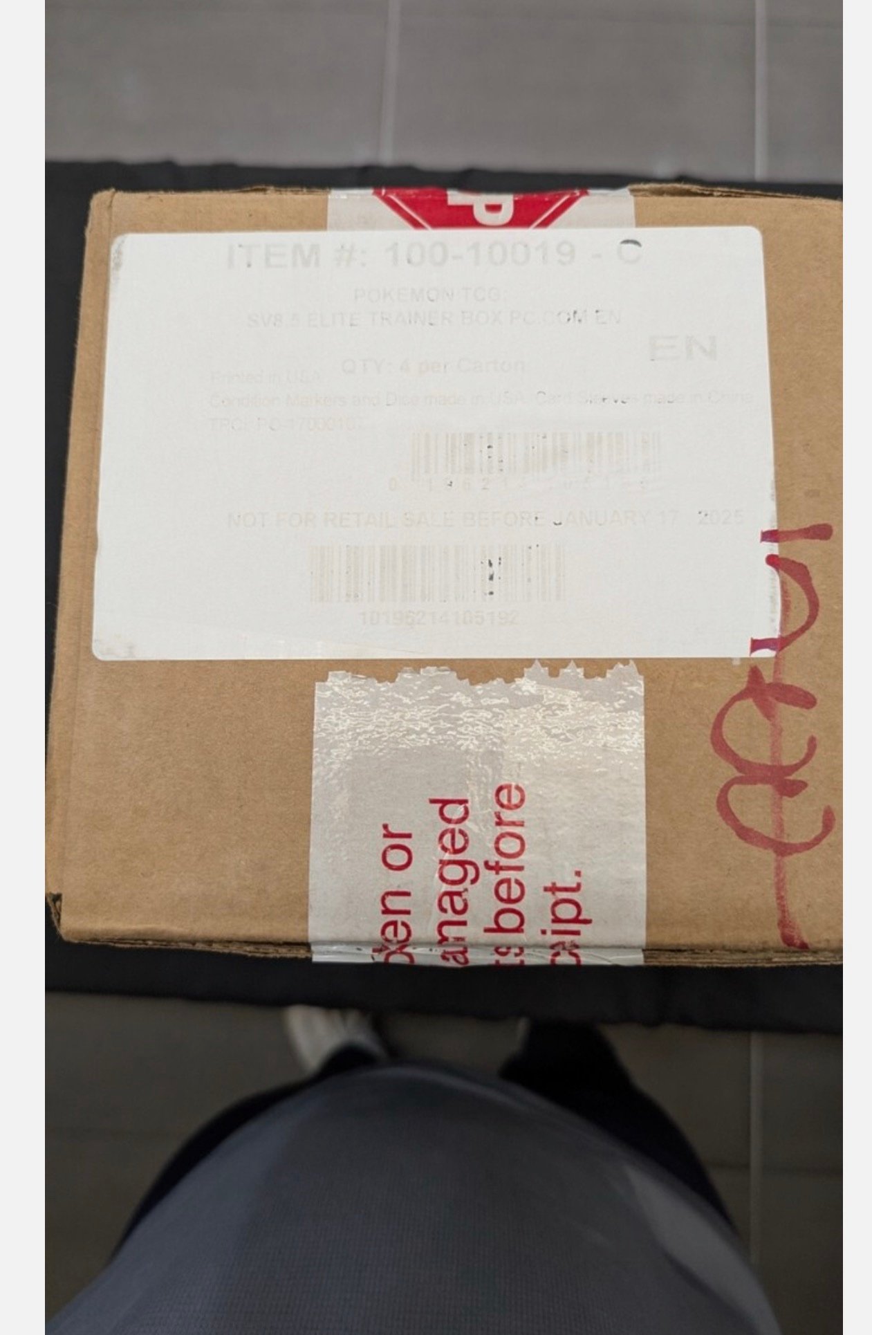 Pokemon TCG Prismatic Evolutions Pokemon center ETB Sealed Case - FACTORY SEALED - Image 2