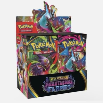 Pokemon Mega Evolution Phantasmal Flames Booster Display Box