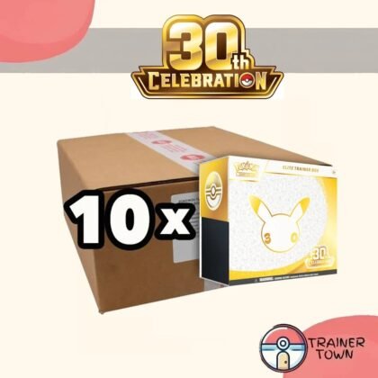 30th Celebration Elite Trainer Box — Sealed Case